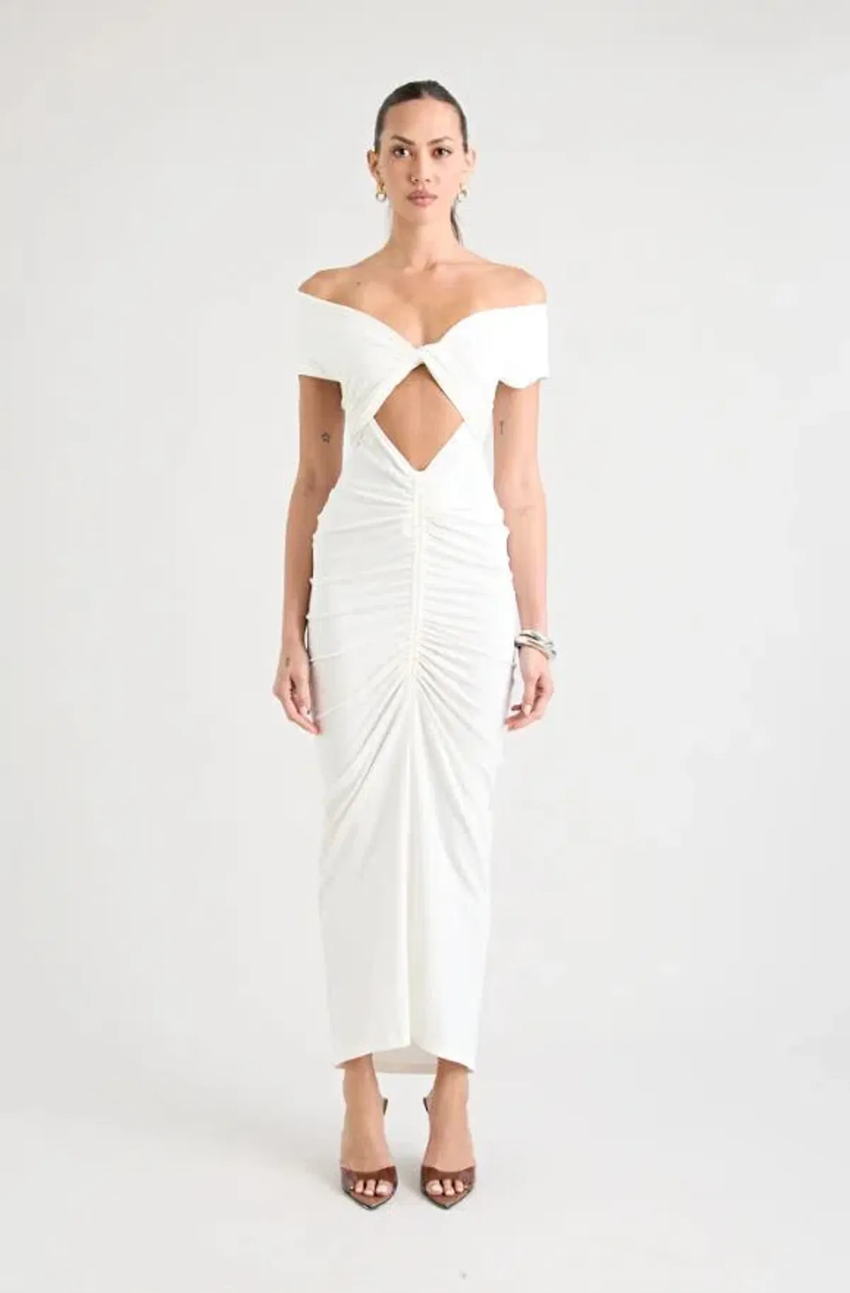 Ramos Dress Off White AU 12 - Image 1