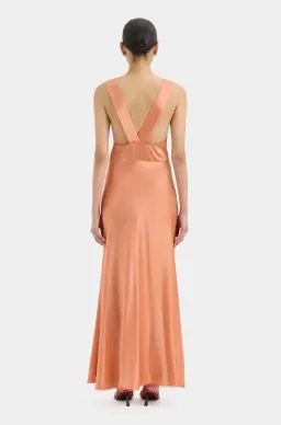 SIR The Label - Aries Cut Out Gown Peach Size 1 for rent on The Volte - image 3