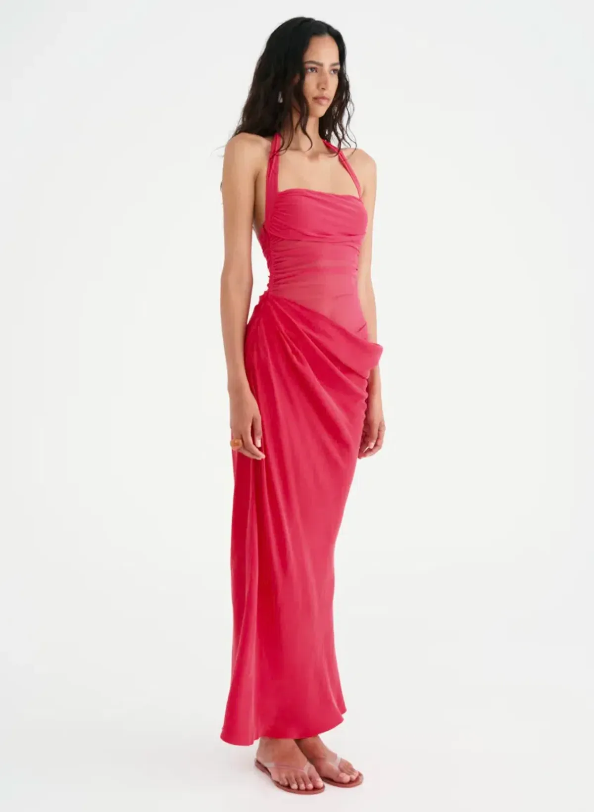 Benni Maxi Dress Pink Size 10 - Image 2