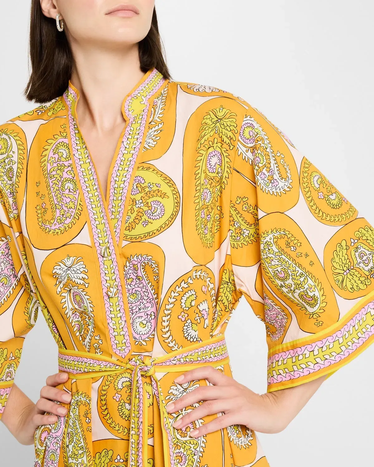 Alémais Diana Midi Yellow Size AU 16 - Image 3