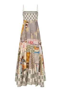 Alemais Emma Gale Sundress Multi Size 14 for rent on The Volte - image 4