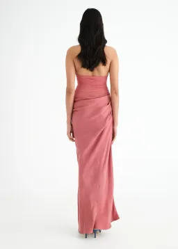 BENNI Gina Maxi Dress in Rose Size AU 8 for rent on The Volte - image 3