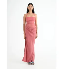 Benni Gina Maxi Dress in Rose Size AU 10  for rent on The Volte - image 1