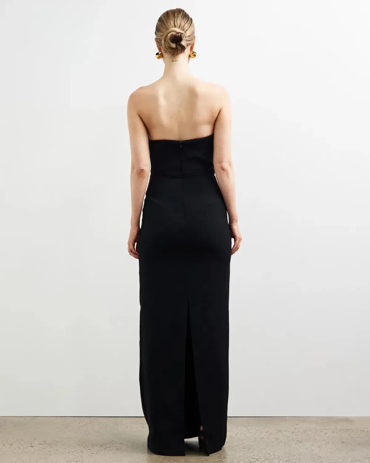 Solace London Eve Maxi Dress Black Size 6 - Image 2