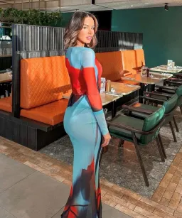 Rat & Boa Santino Dress Tulip Print Size M / AU 10 for rent on The Volte - image 2