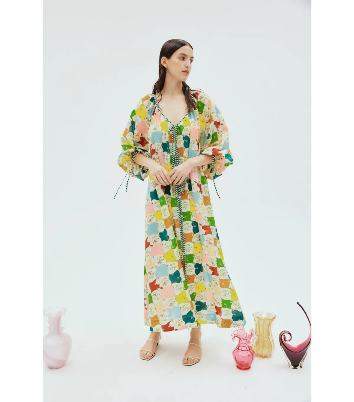 Alémais Everly Pool Dress Multi Size AU 8 - Image 1