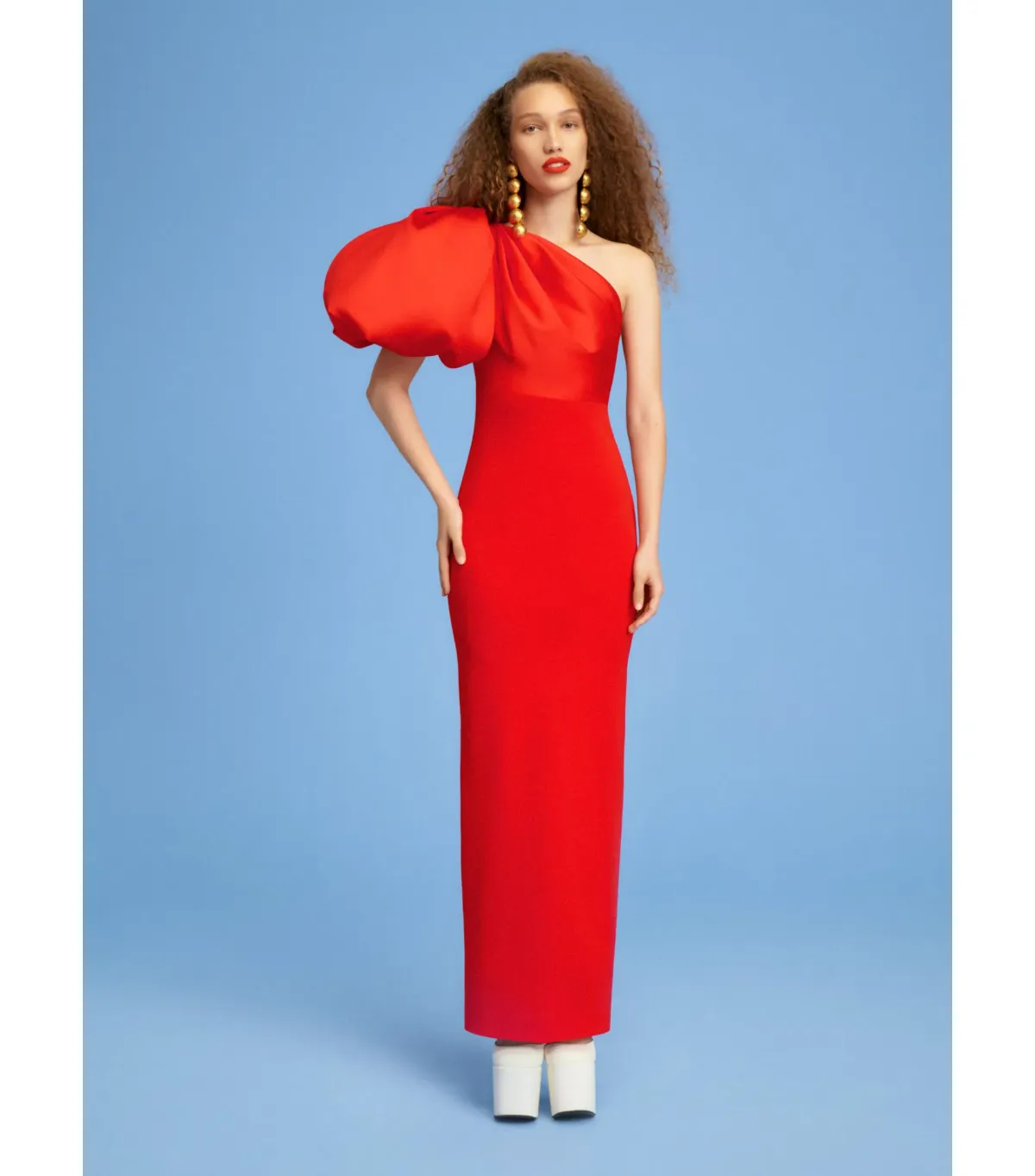 Solace London Karli Maxi Dress Red Size AU 10  - Image 1