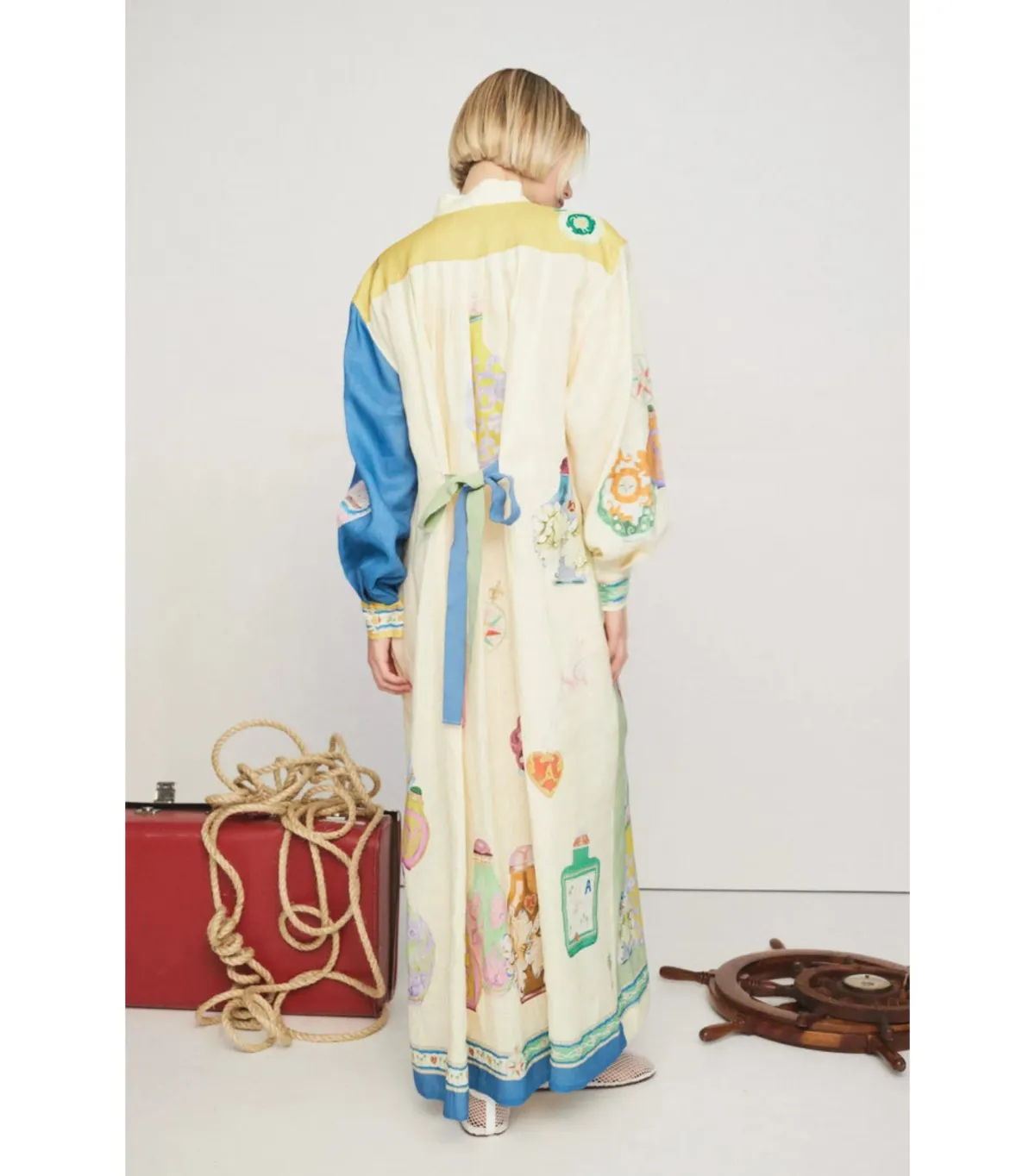 Alemais Elixir Shirt Dress Multi Size AU 12   - Image 6