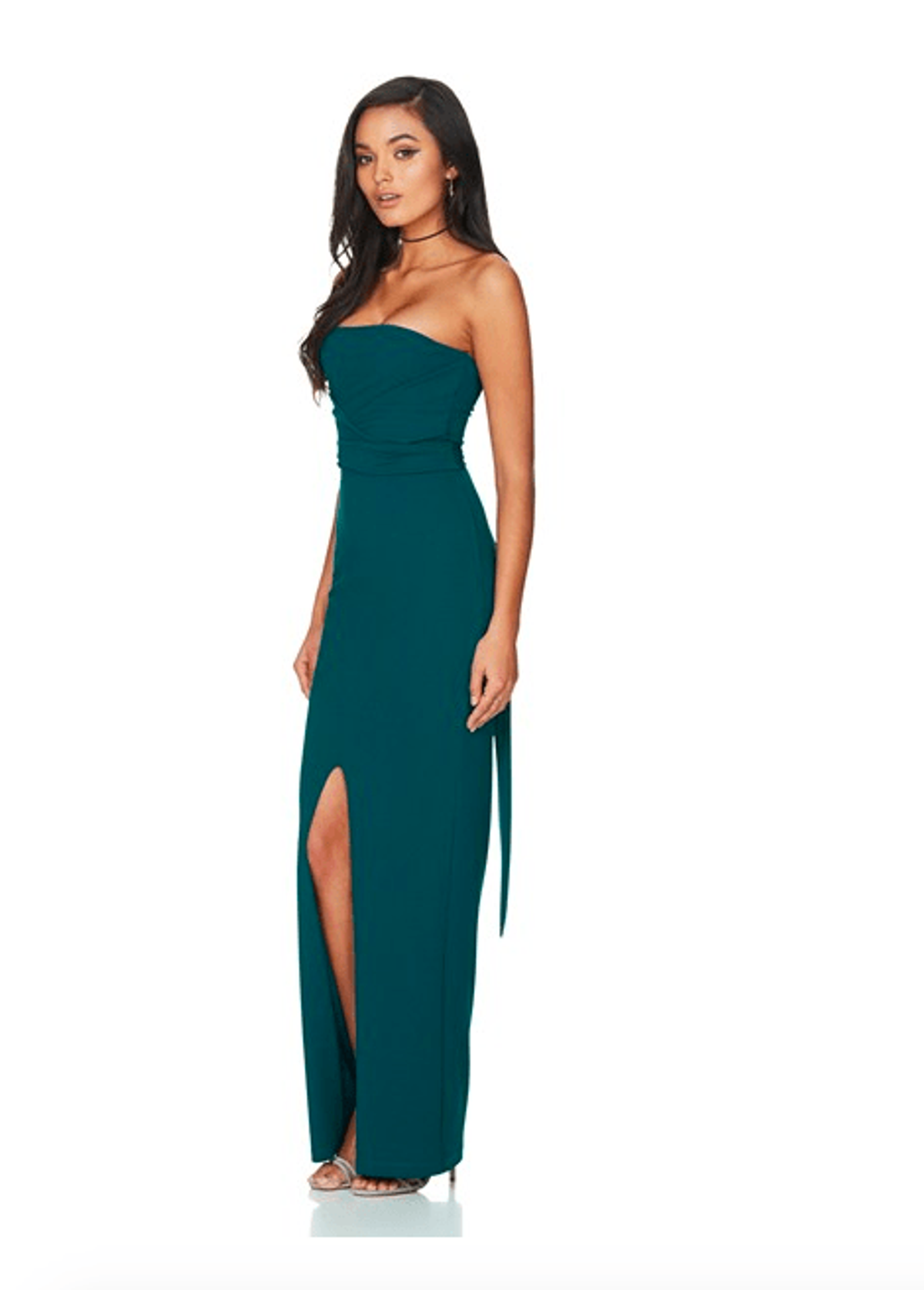 Nookie Royal Gown Teal Green 10 - Image 2