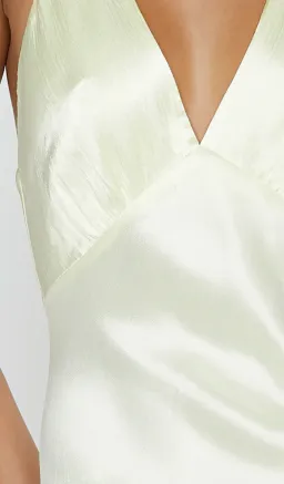 Bec and Bridge Moon Dance V Maxi Dress - Ice Yellow - Size 8 for rent on The Volte - image 5