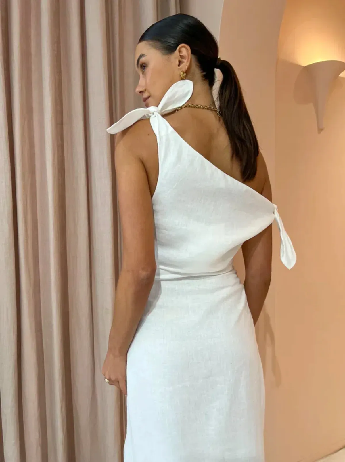 Sir the Label Bettina Off Shoulder Dress Ivory Size 2/10 - Image 6