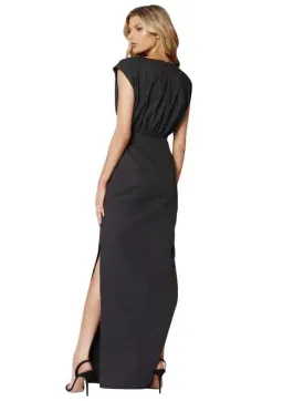 Bianca & Bridgett Nola Dress Black Size 14 for rent on The Volte - image 3