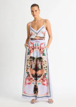 Sheike La Dolce Vita Cami Size 14 and Pant Size 12 Set Print for rent on The Volte - image 2