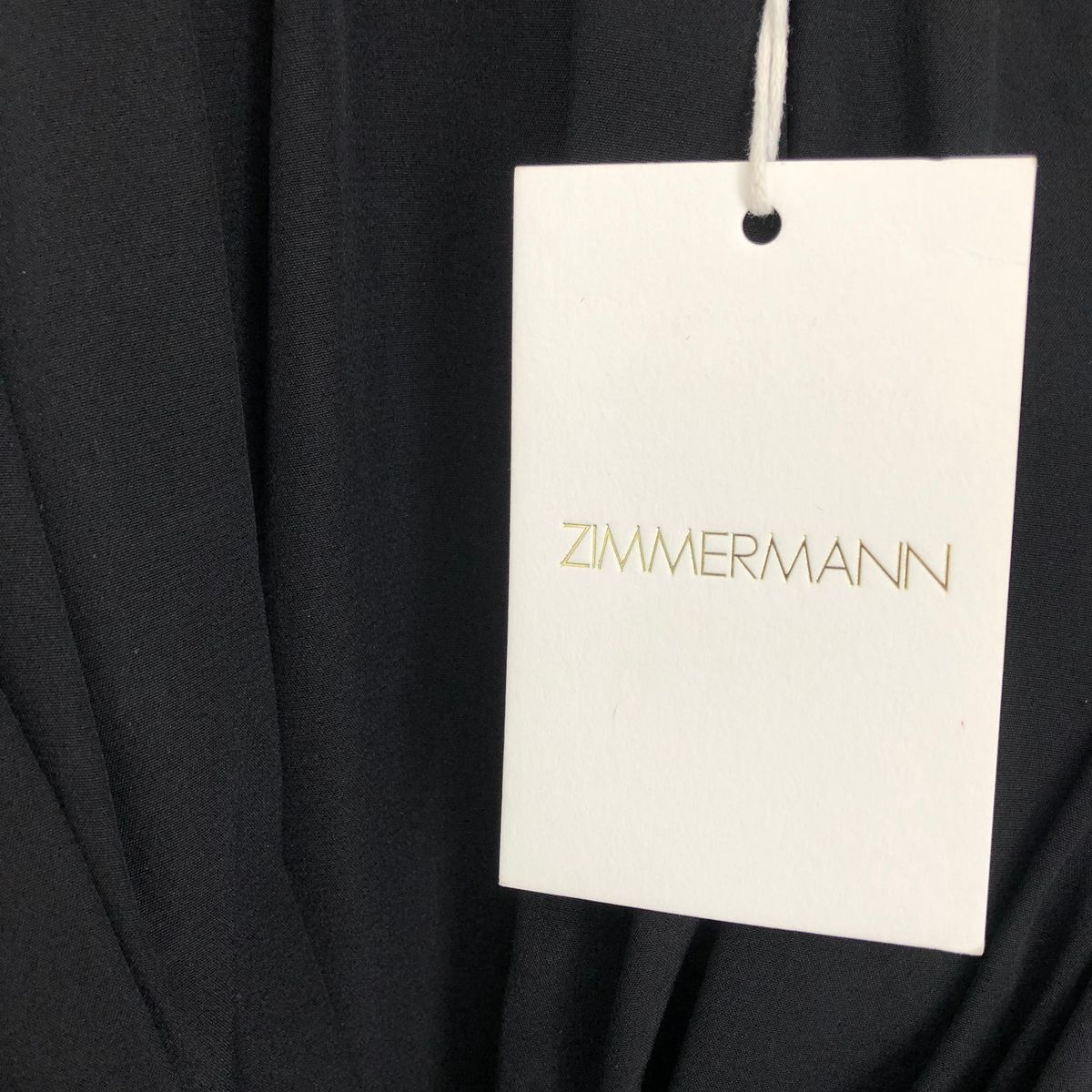 Zimmermann Black Tuck Dress black size 14 - Image 2