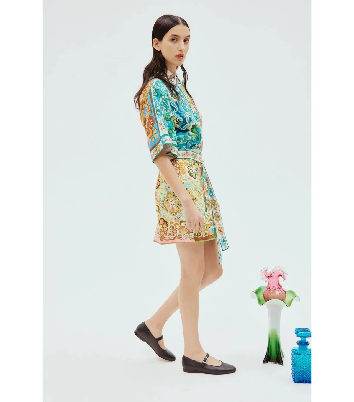 Alemais Dreamer Mini Dress Multi Size AU 10 - Image 4