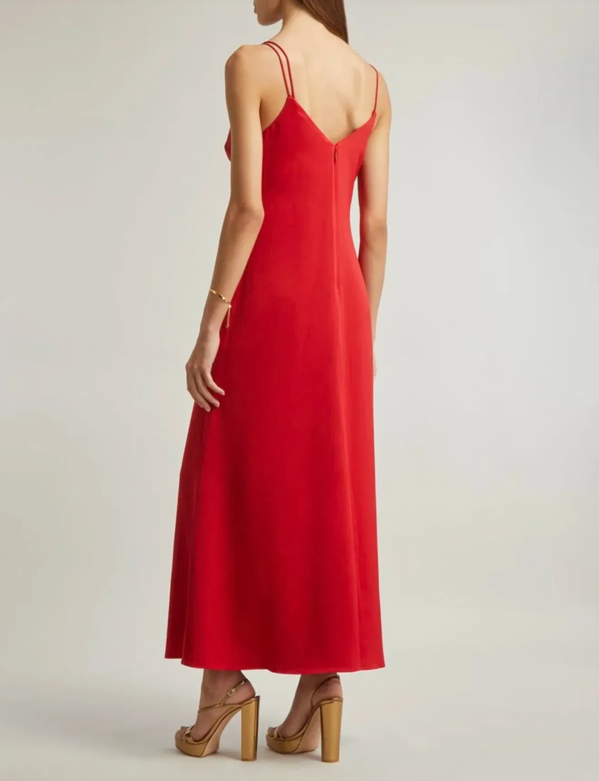 Aje Riddle Button Down Maxi Dress Red Size S / AU 8 - Image 3