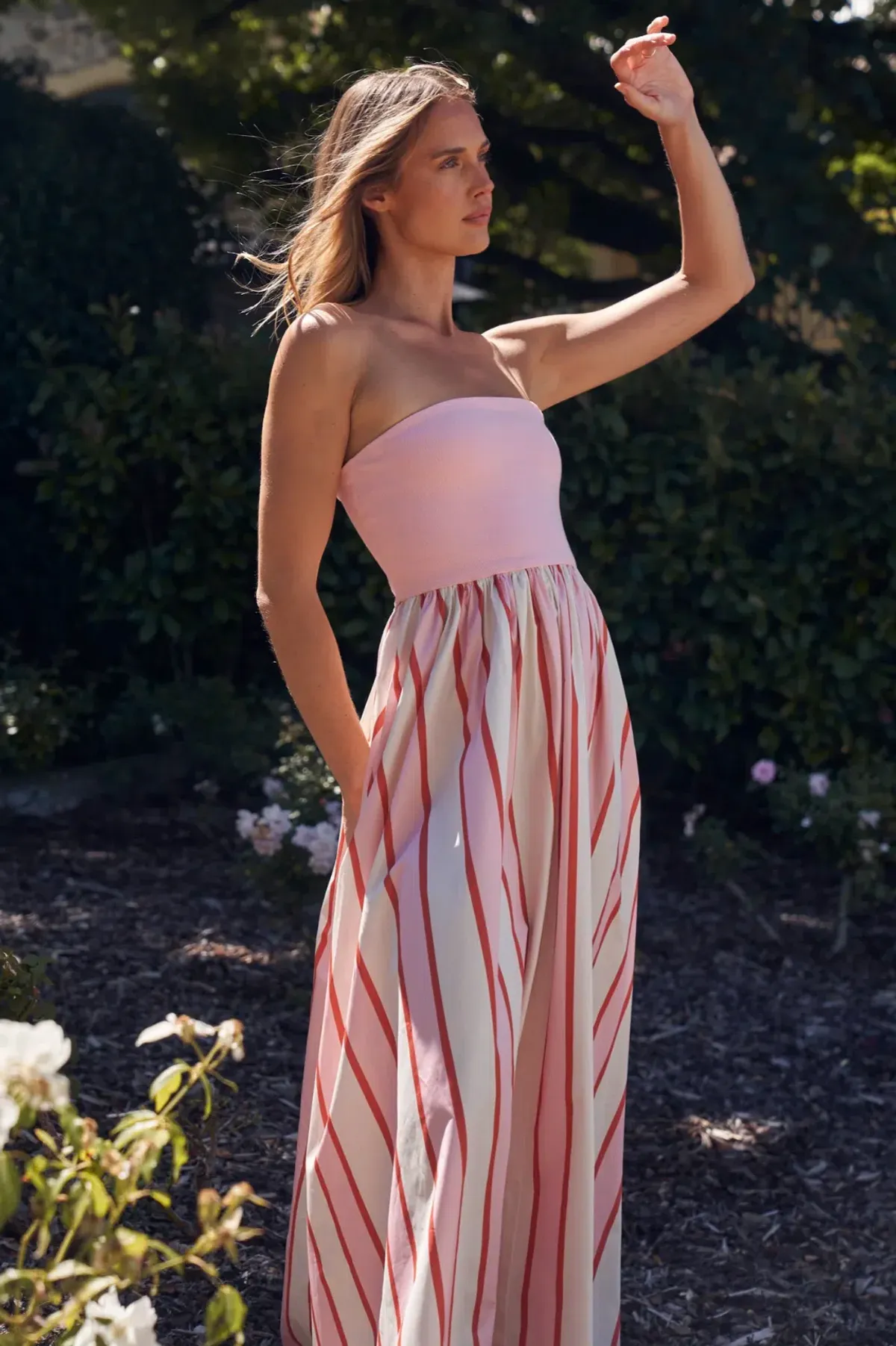 Aston Studio Off Shoulder Mini Dress Apple Size S / AU 8 - Image 6