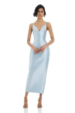 Eliya the Label Annalise Midi Dress Blue Size 10 for rent on The Volte - image 4