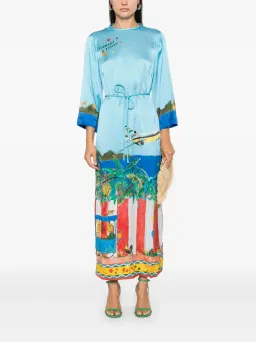 Alemais All Aboard Midi Dress Multi Size 12 for rent on The Volte - image 3