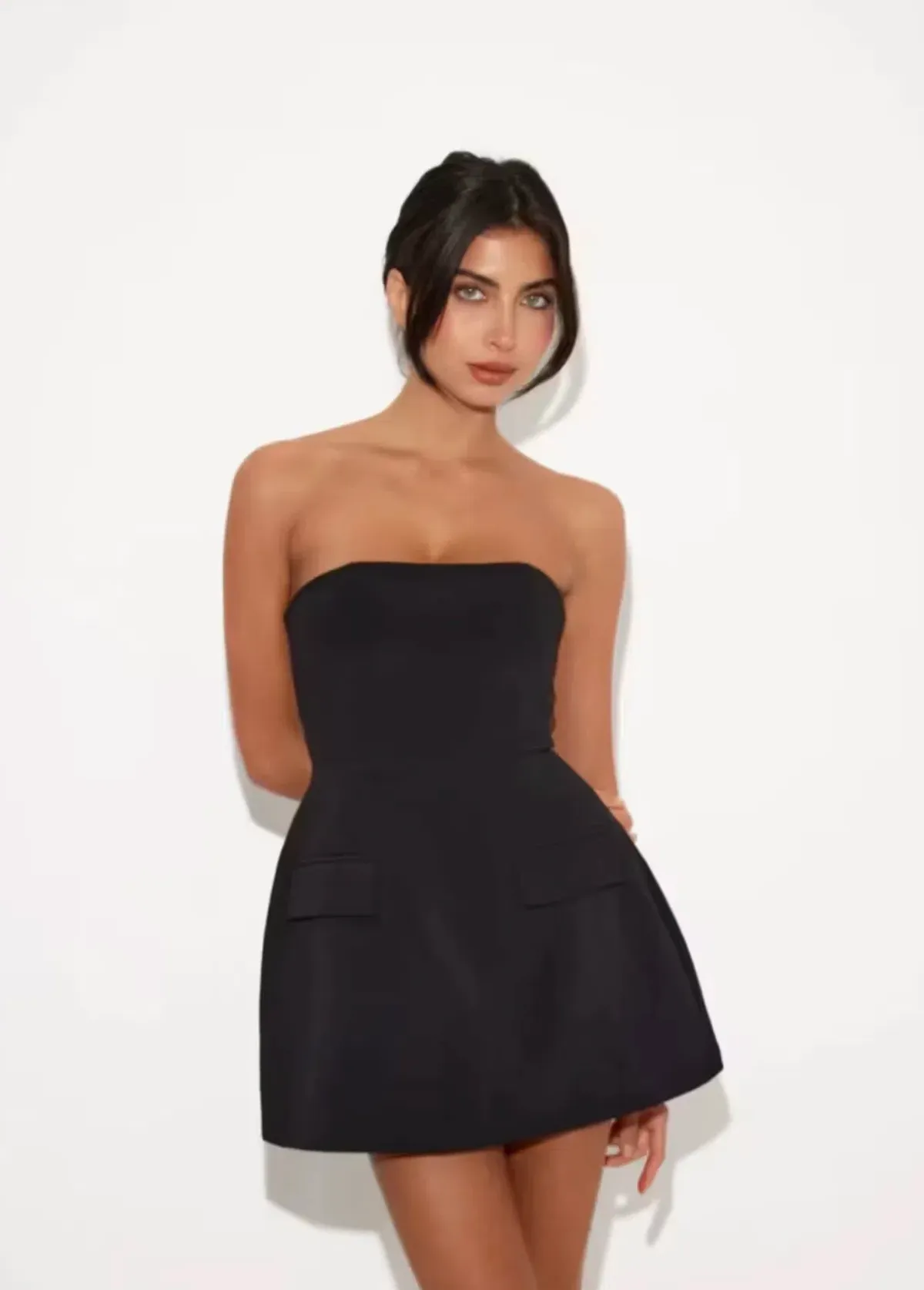 Odd Muse The Ultimate Muse Strapless Dress in Black Size AU M/12 - Image 2