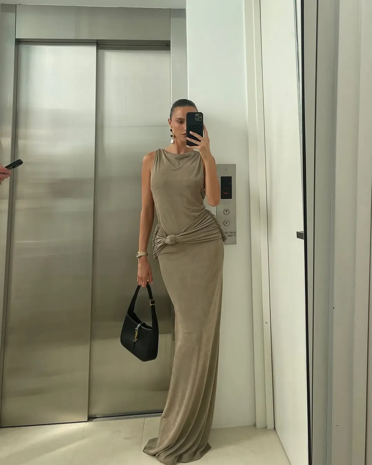 Arcina Ori Matisse Dress Grey Size  XS/Au 6  - Image 3