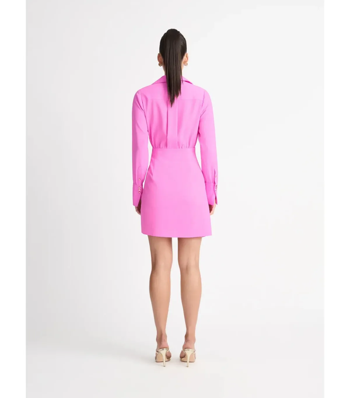 Sheike Malibu Mini Dress Pink Size AU 6 - Image 2