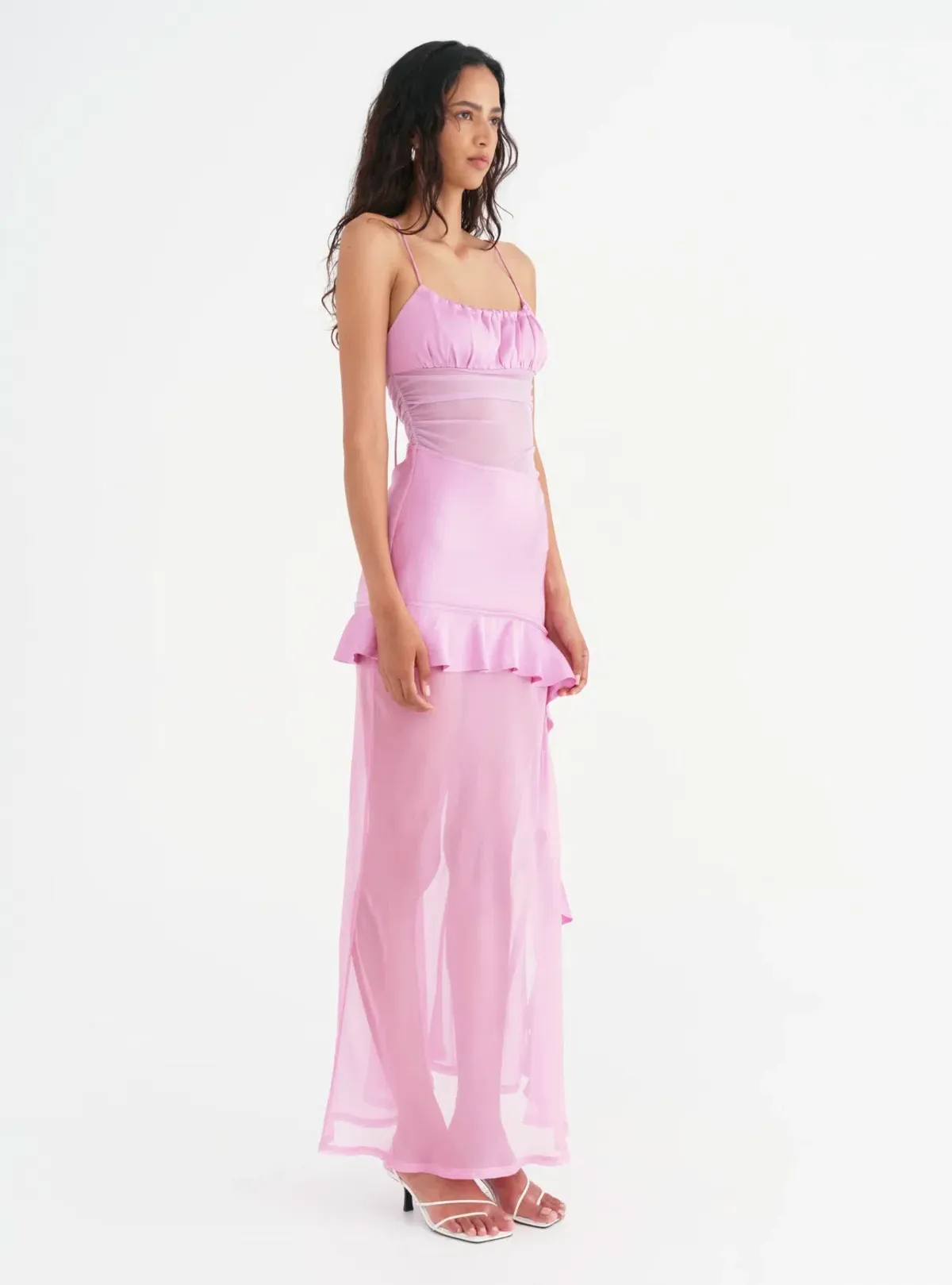 Benni Delilah Maxi Dress in Bubblegum Size S / AU 8 - Image 2
