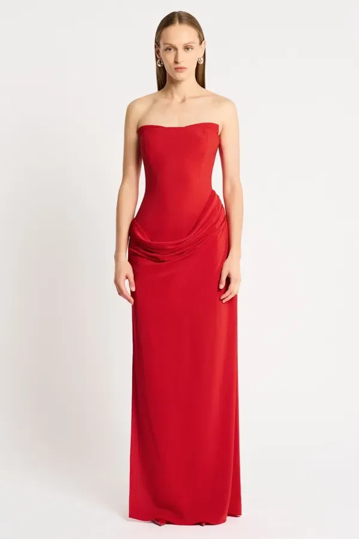 Sass & Bide Kahlo Maxi Dress Red Size S / AU 8 - Image 4