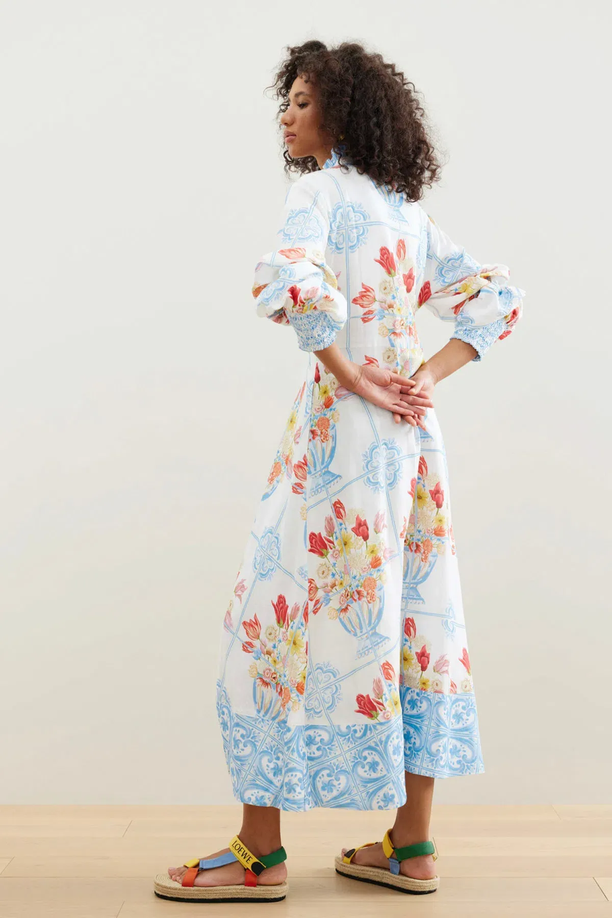 Binny Viva La Frida Midi Dress Multi Size 8 - Image 2