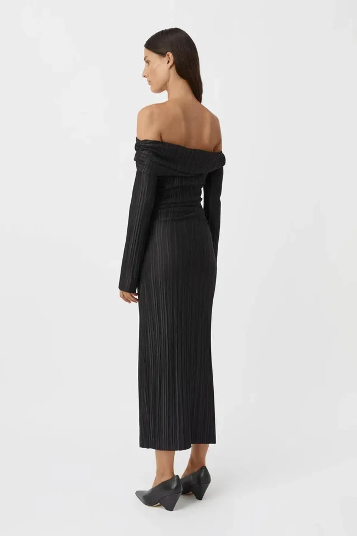 Camilla and Marc Shaw Midi Dress Black Size 12 - Image 3