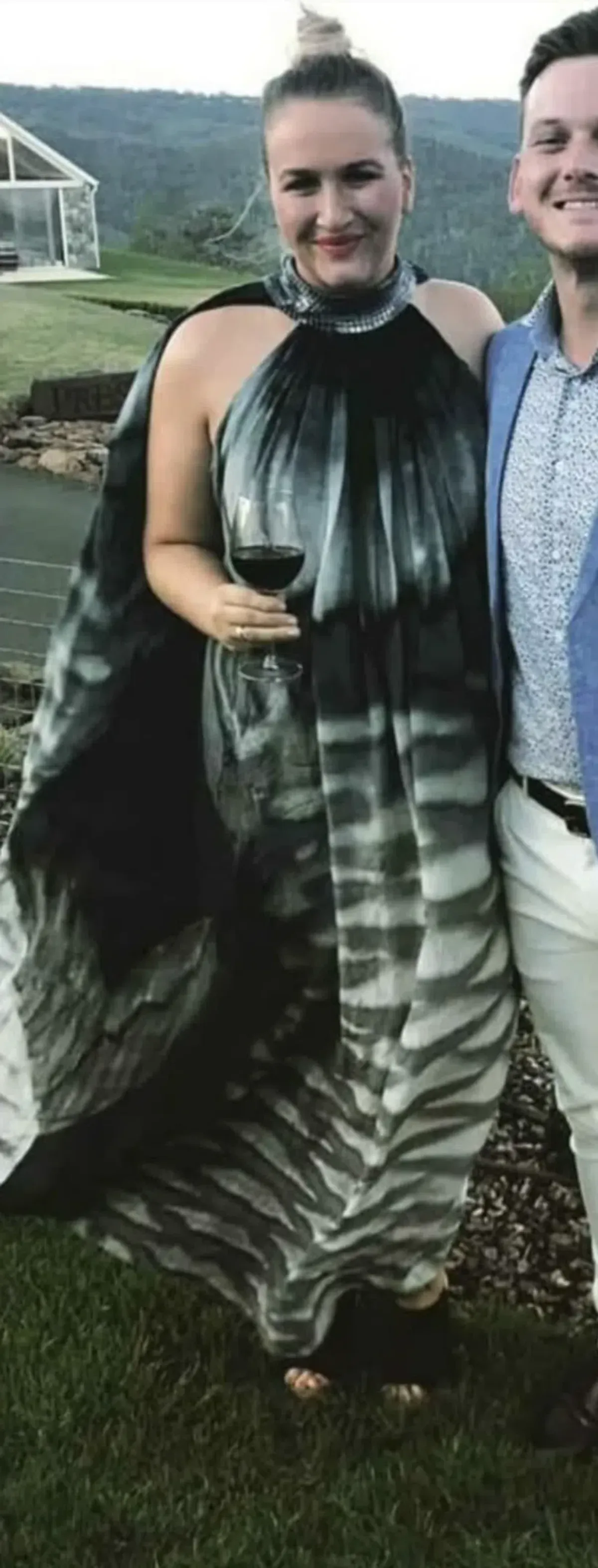 Camilla Halter Neck Gown One Size - Image 4