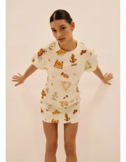 Roame Oasis Mini Dress Print Size 10 for rent on The Volte - image 4