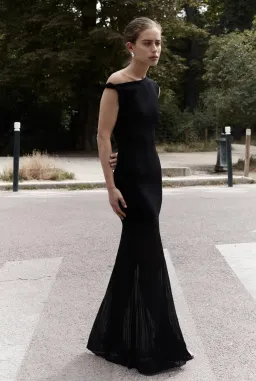 Sir The Label Indigo Twist Dress Black Size 6  for rent on The Volte - image 5