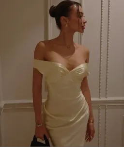 Natalie Rolt Bridget Dress Lemon Yellow Size 8 for rent on The Volte - image 4