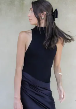 Henne Soraia Maxi Dress Black Size 10 for rent on The Volte - image 4