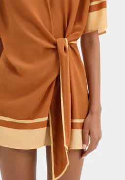 Sir the Label Soma Mini Dress Rust Size 10 for rent on The Volte - image 5