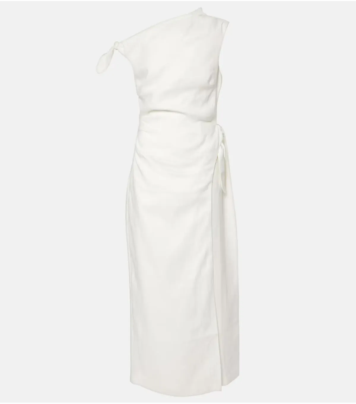 Sir The Label Tamara Linen Maxi Dress Ivory Size 1 / AU 8  - Image 5