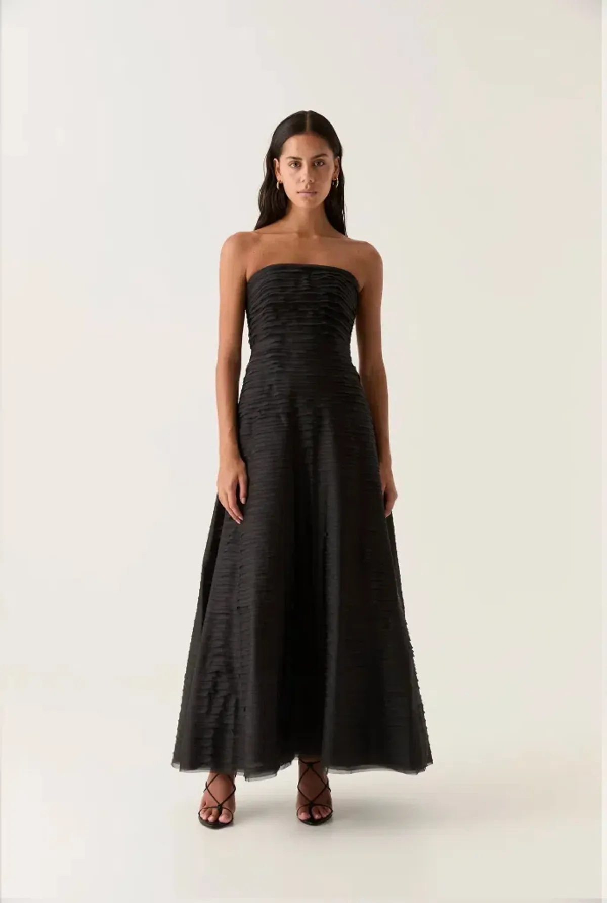 Aje Soundscape Maxi Dress Black Size AU 10  - Image 1