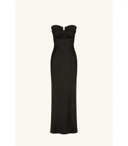 Shona Joy Camille Strapless Cut Out Midi Dress Black Size AU 8 for rent on The Volte - image 6