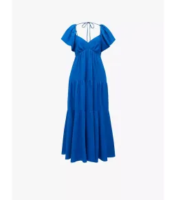 Forever New Karissa Maxi Dress Blue Size AU 8 for rent on The Volte - image 4