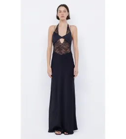 Bec & Bridge Liv Halter Maxi Dress Black Size 8 for rent on The Volte - image 1