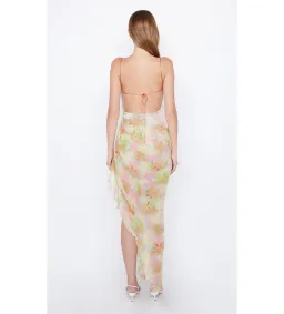 Bec & Bridge Zephy Asym Dress Pink Blossom Size 10 for rent on The Volte - image 3