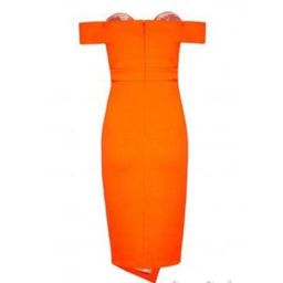 Sheike Diva Dress Orange Size 14 for rent on The Volte - image 3