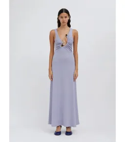 Christopher Esber Spiral Crystal Tank Dress in Lavender Size AU 8 for rent on The Volte - image 1
