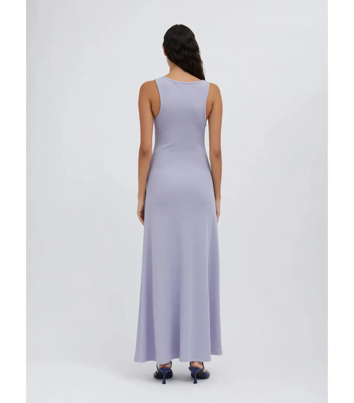 Christopher Esber Spiral Crystal Tank Dress in Lavender Size AU 8 - Image 4