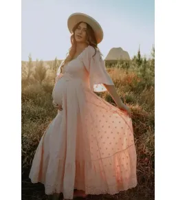 Coven & Co Starlight Gown Pink Size L / AU 14 for rent on The Volte - image 3