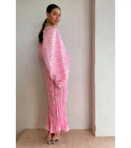 L’idée De Luxe Gown in Lipstick Pink Size AU 12 for rent on The Volte - image 2