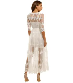 Spell Canyon Moon Mesh Duster White Size XL / AU 14 for rent on The Volte - image 3