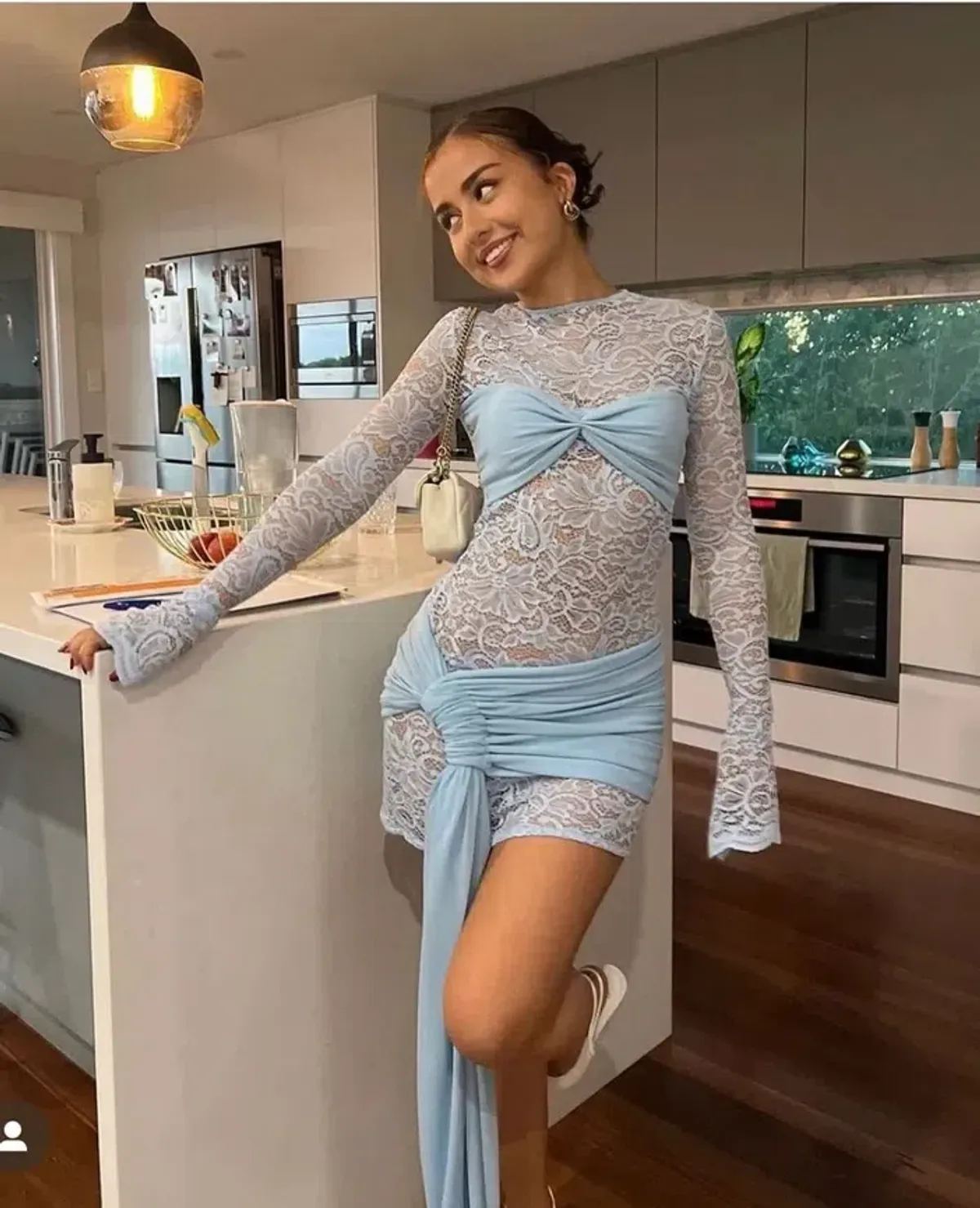 Deconduarte Ortigia Mini Dress Blue Size XS / AU 6 - Image 6