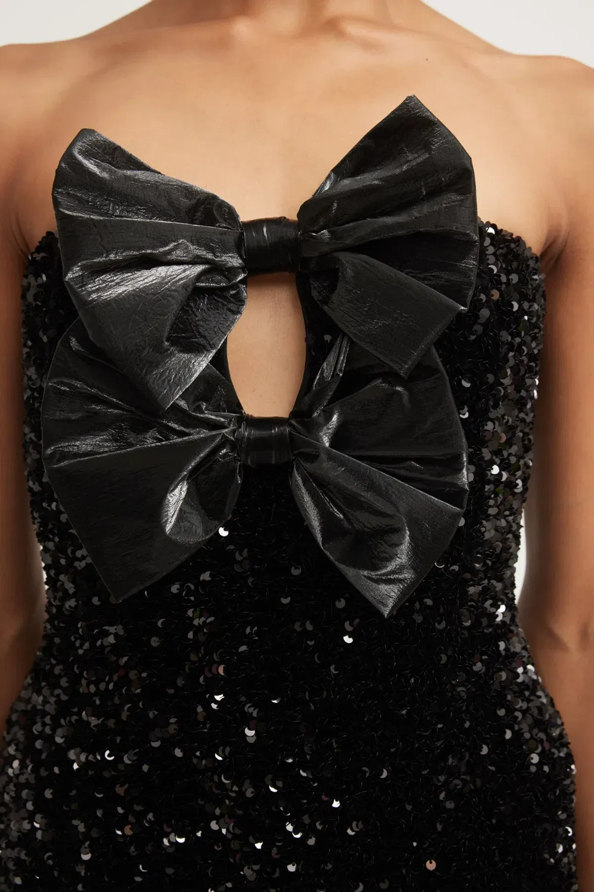 TOJHA Harlynne Dress Black Sequin Size M / AU 10 - Image 4